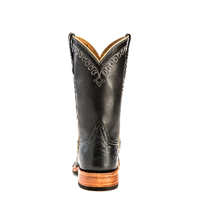 Rios of Mercedes Boots Black Smooth Ostrich R9004 Rios of Mercedes Boots Black Smooth Ostrich R9004