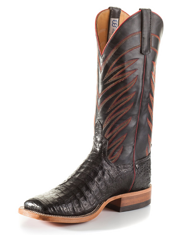 anderson bean black caiman belly boots