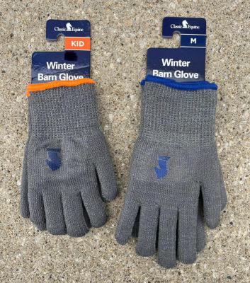 Classic Equine Winter Barn Gloves Adult and Kids