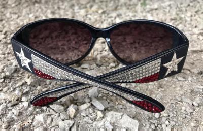 Montana West Red, White, and Blue Sunglasses - Navy Blue