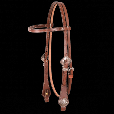 Rockin Out Bronc Browband Headstall