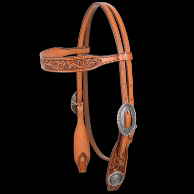 Rockin Out Indian Browband Headstall