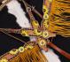 Hand Painted Sunflower Headstall And Breastcollar Set 1