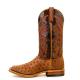 Anderson Bean Cowboy Boots Rum MD FQ Ostrich / Chocolate Volcano S1099 2