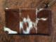 Brown Cowhide and Floral Tooled Leather Wallet 2