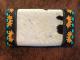 Sunflower and Cowhide Wallet With Buckstitching 2