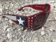 Montana West Red, White, and Blue Sunglasses - Red  1