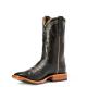 Rios of Mercedes Boots Black Smooth Ostrich R9004